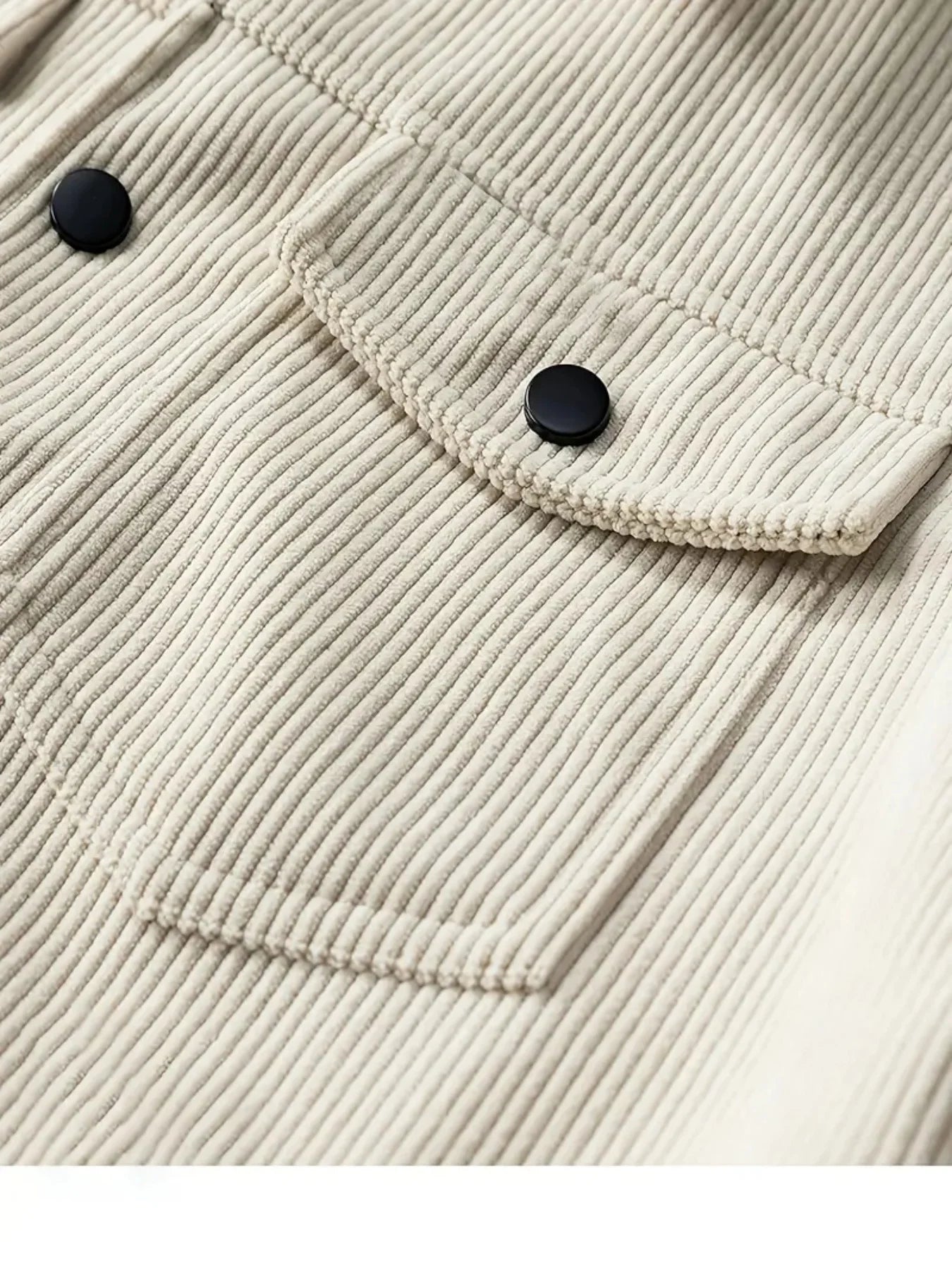 The 2025 new autumn corduroy jacket for men with a lapel, a trendy