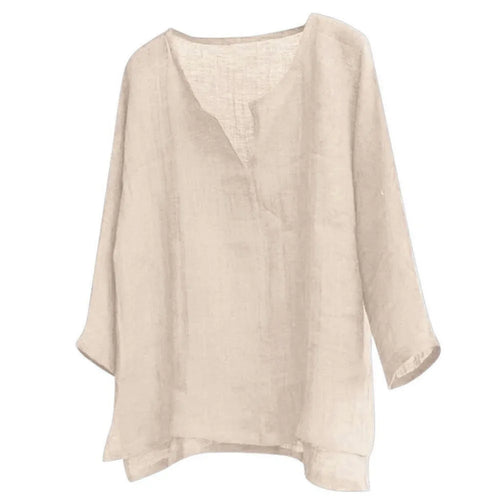 New Men's Summer Spring Long Sleeve Loose Shirt Solid Color Casual