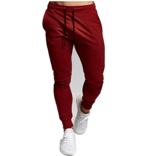 Casual Pants Men's Jogger Sweatpants Large Size Elastic Waist Sports