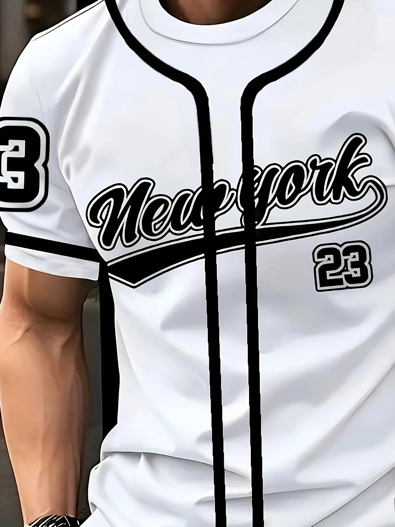 New 3D Digital 23 digital print sporty casual fashionable soft