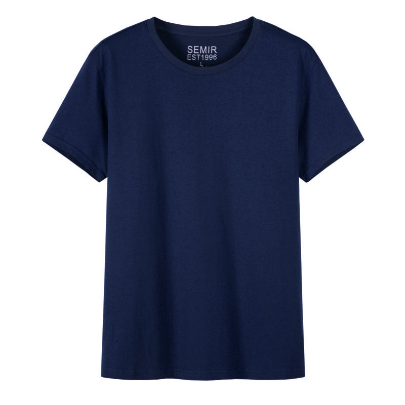 Semir T Shirt Men 2021 Fashion Casual Cotton T-shirts Men White Tee