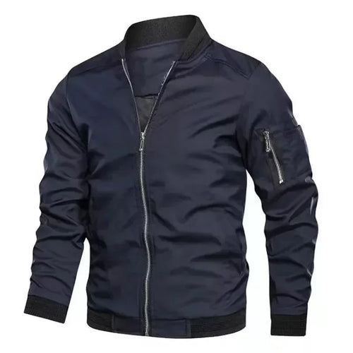 Men's Jacket Autumn Long Sleeve Baseball Uniform Windproof Cycling