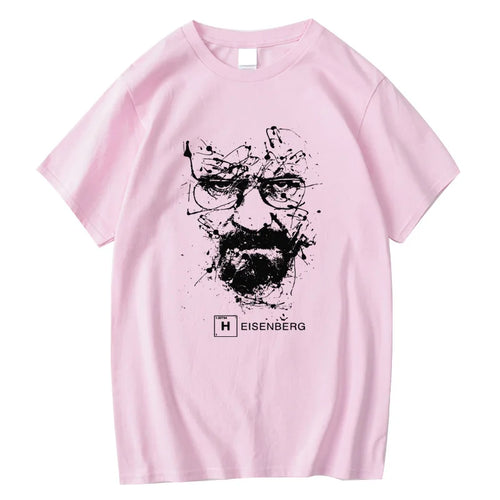 Men Fashion Casual Top Quality 100% Cotton Breaking Bad T Shirts Men