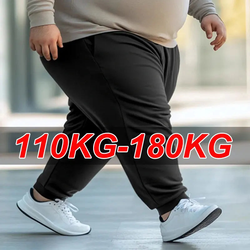 Plus Size Men's Baggy Sweatpants 7XL 6XL 5XL Sportswear Elastic Waist