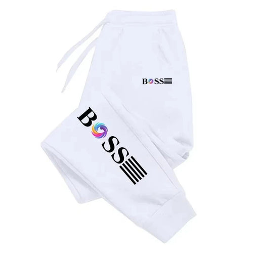 2025 New Men's Slow Running Sports Pants for Daily Leisure Boss Letter