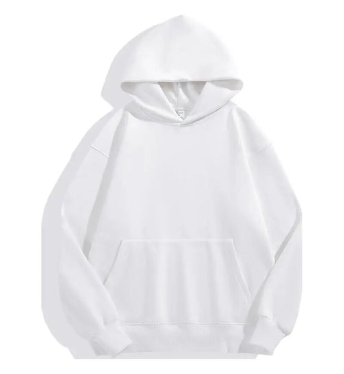500GSM Heavy Weight Fashion Men's Hoodies New Autumn Winter Casual