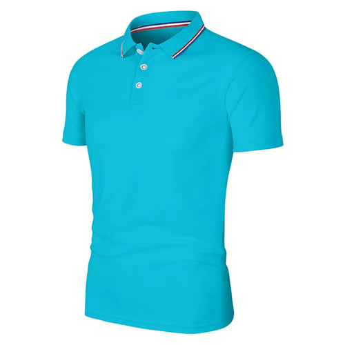 2025 Hot Sale Men's Summer Casual Breathable Comfortable Polo Shirt