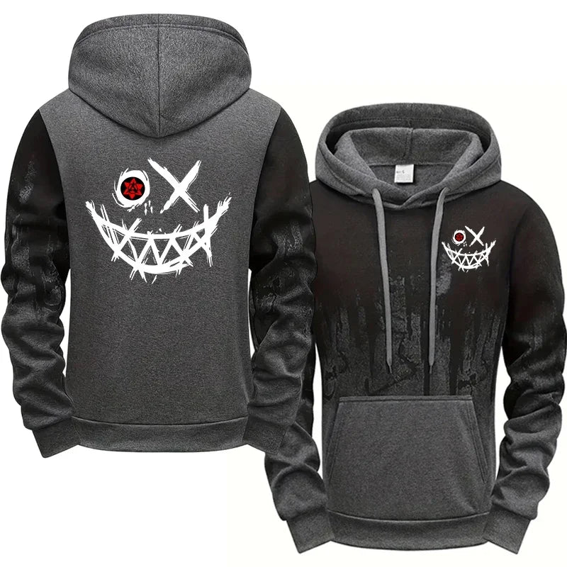 Men Single Piece Sweatshirts Sweatpants Versatile Men's Tracksuit