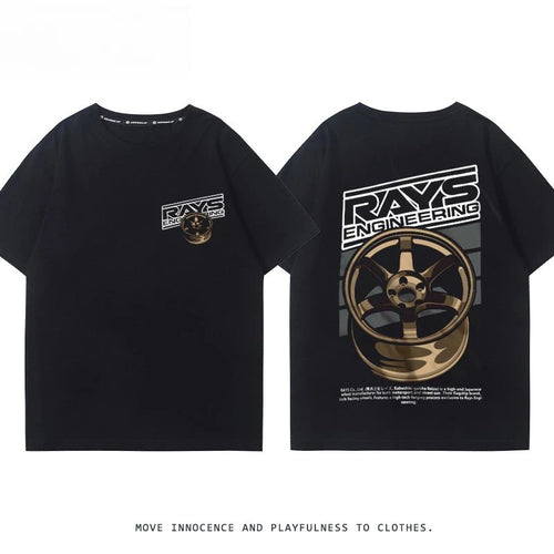 RA Wheel Rim TE37 Wheel Hub Modified Car Short Sleeve Men's and