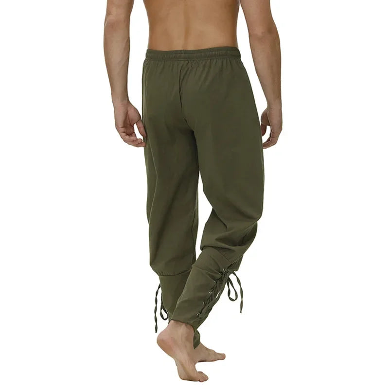 Pirate Pant Viking Costume for Men Renaissance Medieval Pants