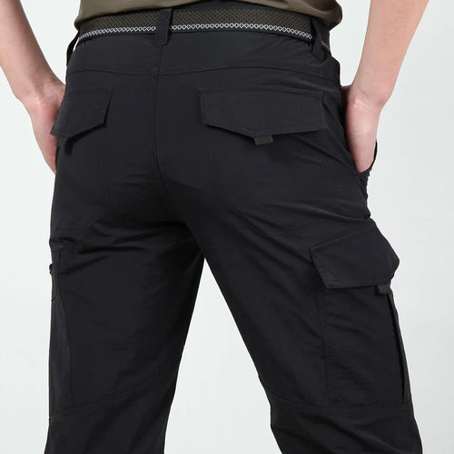 Summer Casual Lightweight Army Military Long Trousers Male Waterproof