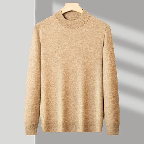 Half Turtleneck Knitwear Sweater New Autumn/Winter Mock Neck