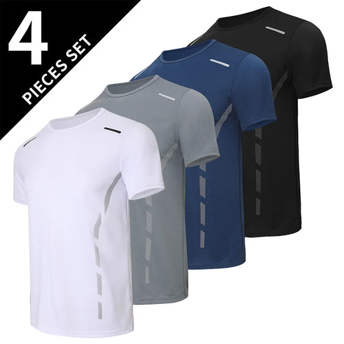 4/1/2 Pack Men's Gradient Quick-drying Sportswear Teenagers Leisure