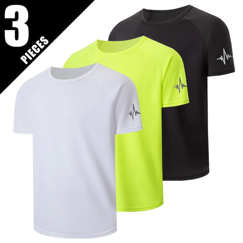 4/1/2 Pack Men's Gradient Quick-drying Sportswear Teenagers Leisure