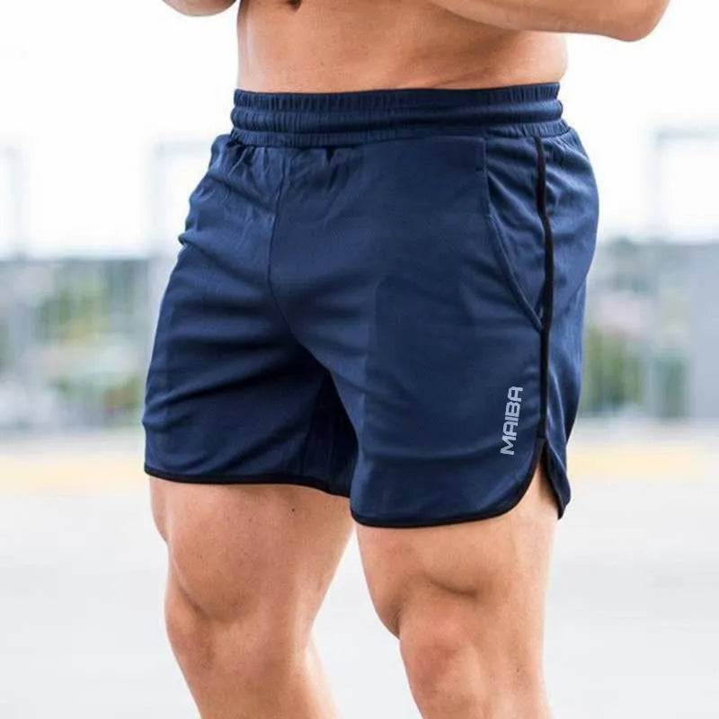 New Fitness Breathable Sports Shorts Running Quick Dry Pants Summer