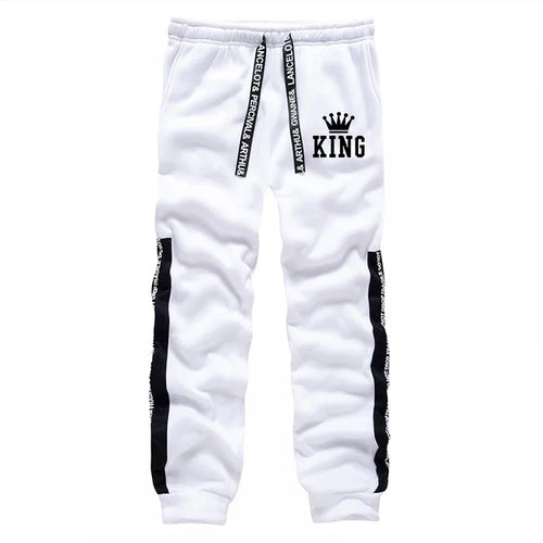 King Printing Mens Tracksuit Hot Sales Casual Hoodie Pants Streetwear