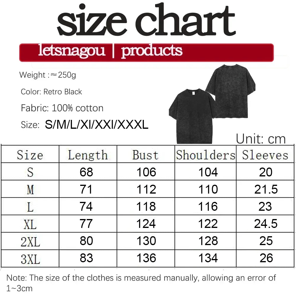 Japanese Shadows Hedgehog Washed Short Sleeved Round Neck Y2k Tshirt