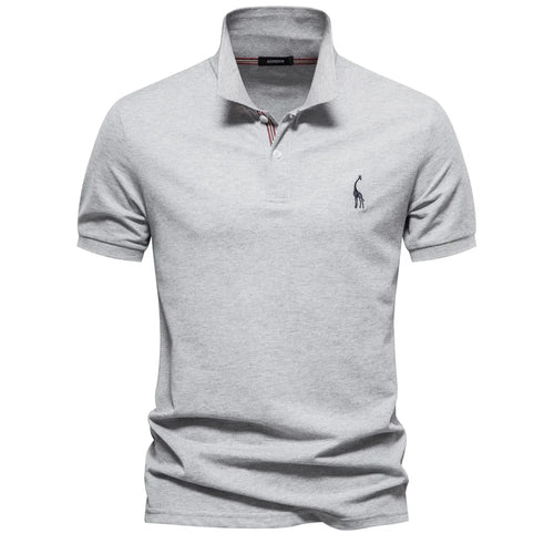 AIOPESON Brand Men's Polo Shirts Cotton Polo Shirts for Men Short