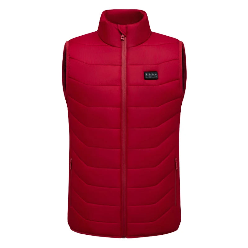 New Loose Casual Stand Up Collar Winter 28 Zone Intelligent Heating