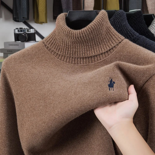 High end brand velvet sweater men's new fashion designer exquisite