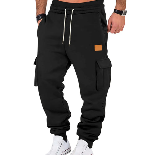 Men's Cargo Pants 2025 New Casual Loose Autumn Winter Straight Baggy