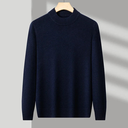 Half Turtleneck Knitwear Sweater New Autumn/Winter Mock Neck