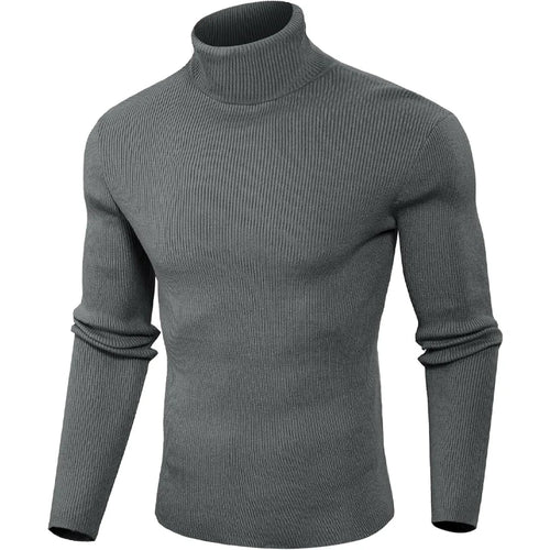 Animal Game Luxury Men's Cold Blouse Casual Sweaters Woolen Turtleneck