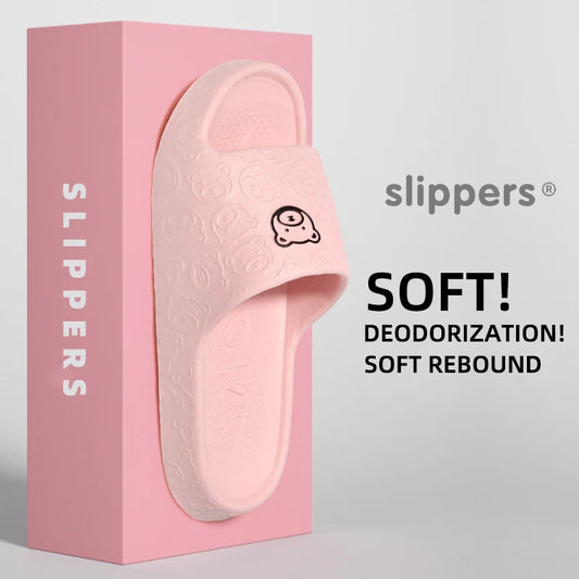 Summer Home Use EVA Slippers for Women Cute Cartoon Design Indoor