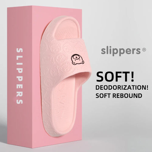 Summer Home Use EVA Slippers for Women Cute Cartoon Design Indoor