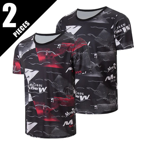 4/1/2 Pack Men's Gradient Quick-drying Sportswear Teenagers Leisure