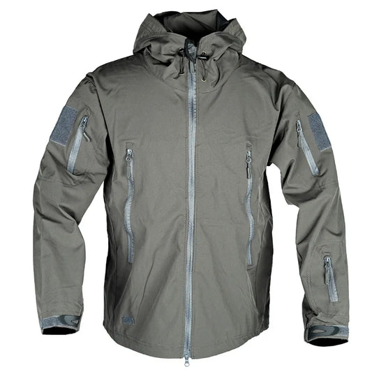 Men's Military Tactical Jackets Full Zip Shark Skin Soft Shell
