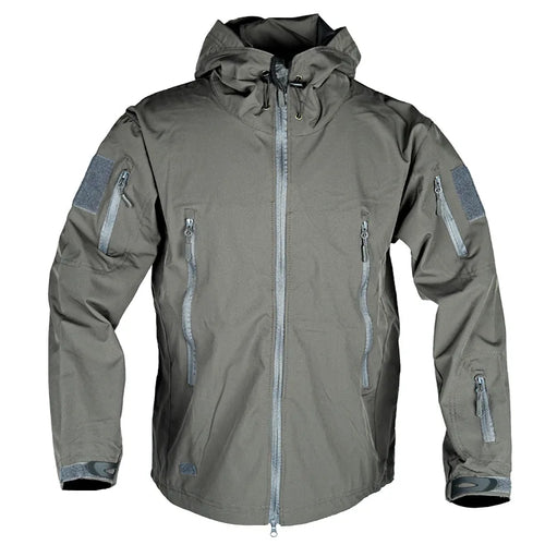 Men's Military Tactical Jackets Full Zip Shark Skin Soft Shell