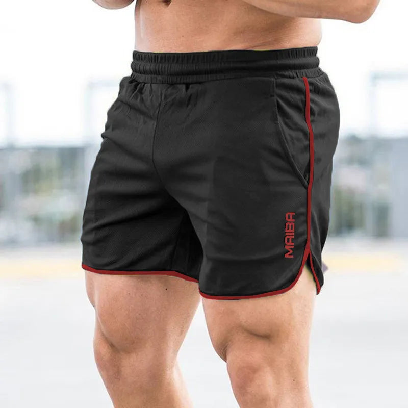 New Fitness Breathable Sports Shorts Running Quick Dry Pants Summer