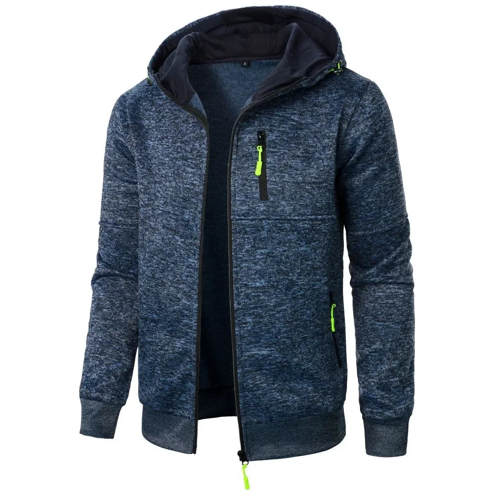 Men's Casual Sweatshirts Hooded Sweatshirt Slim Fit Sportswear Autumn