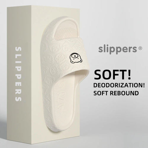 Summer Home Use EVA Slippers for Women Cute Cartoon Design Indoor