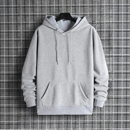 2025 Fall/winter New Arrival Men's Hoodie High Quality Solid Color