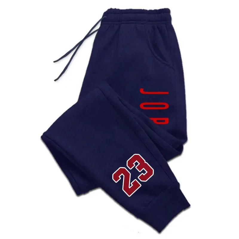 Hot Sale Mens Jogging Sweatpants Gym Print Running Trousers Women Yoga