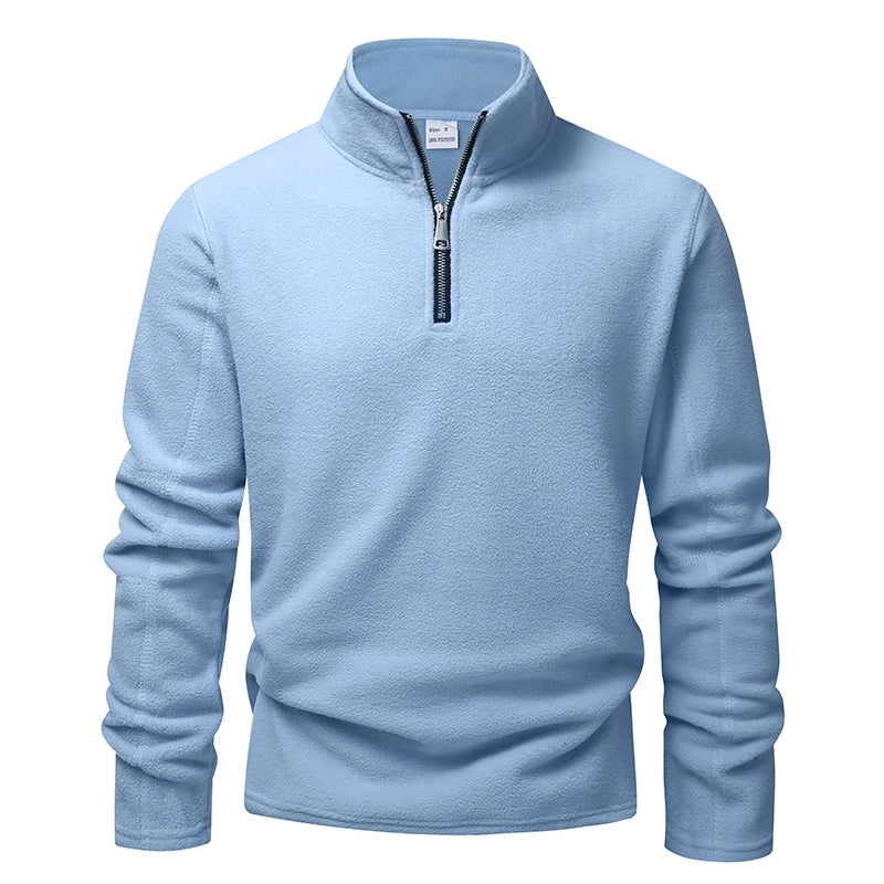 Men's Hoodies Sweatshirts Thicken Warm Fleece Tracksuit for Men Zipper