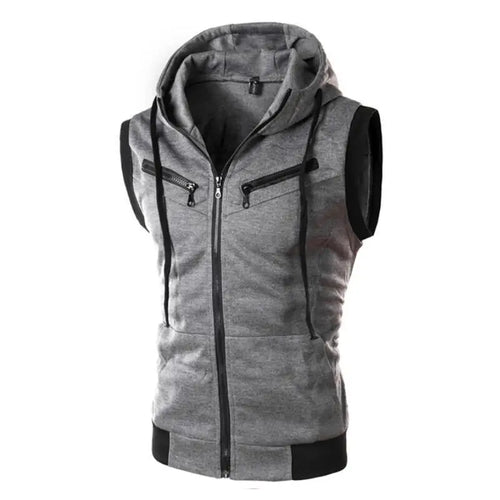 Spring Sweater Vest Men's No Sleeve Retro Casual Knitted Pullover Men