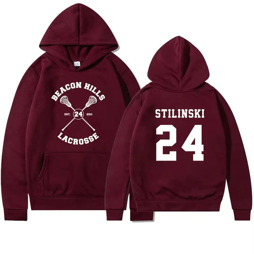 Autumn Teen Wolf Hoodie Beacon Hills Stilinski 24 Lahey McCall Men
