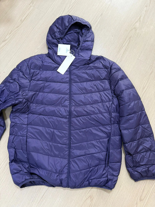 0-10℃ Men's Winter Jacket Ultra Light Duck Down Jackets Portable