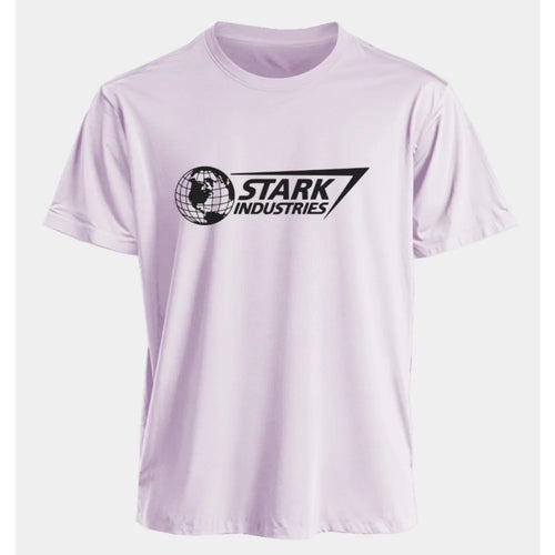 Marvel Men's and Women's T-shirts Iron Man Stark Industries Summer