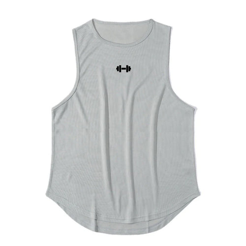 Summer Men's Gym Tank Top Fitness Training Clothing Quick-drying Loose