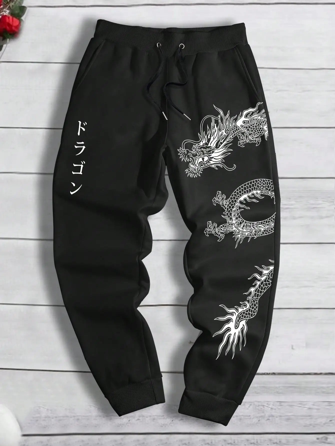 New sports pants for men 2024 trendy versatile men's pants loose