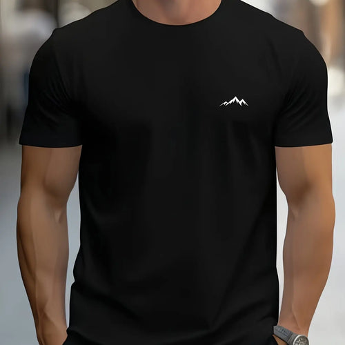Men's summer 100% pure cotton fashionable casual sports loose mountain