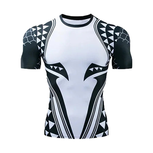 Red Nightwing Short-Sleeved Compression Shirt Print T-Shirt for Adults