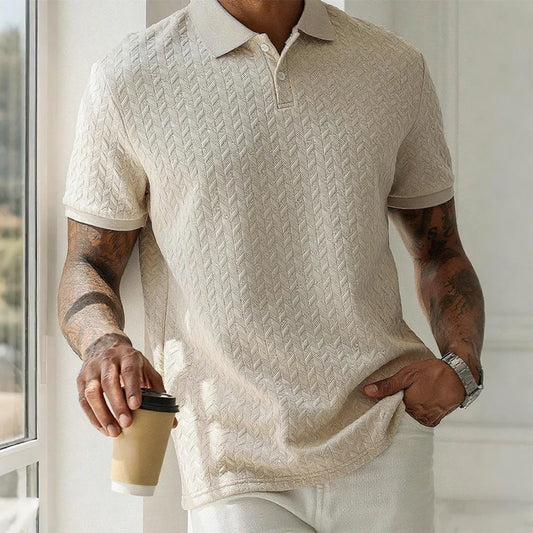 Mens Polo Shirt Summer Short Sleeve Male Polos Streetwear Man Tops