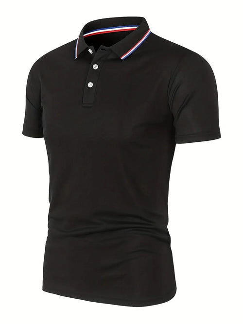 2025 Hot Sale Men's Summer Casual Breathable Comfortable Polo Shirt
