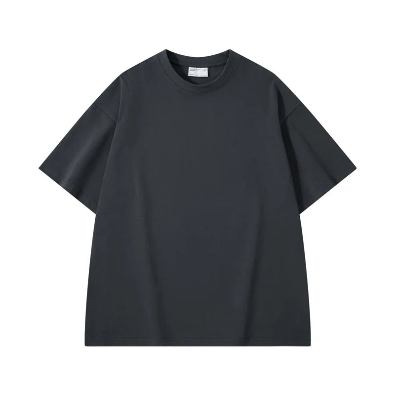 Sycpman 300grams 10.58oz Oversized Loose Heavy Weight Cotton Solid