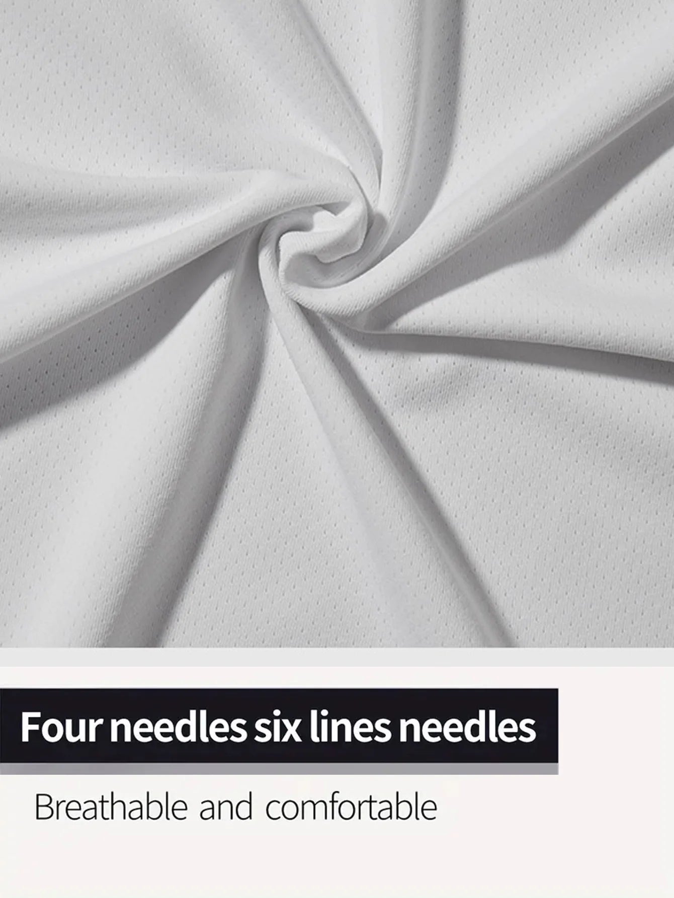 7pcs white Ultralight Men's Round Neck